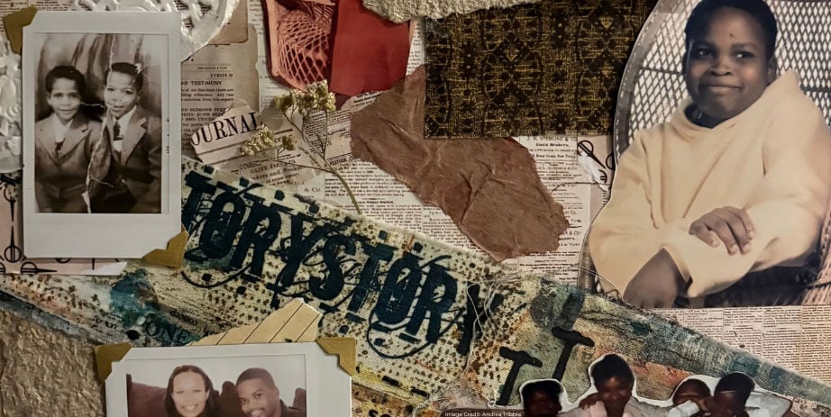 Artist and Archives: Community Collaging Event.