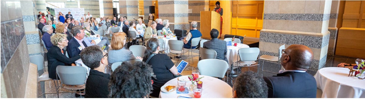 North Star Circle members gathered for luncheon.
